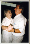Grandma dancing with Tio Javier